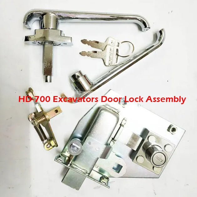 Door Lock Assembly For KATO HD-700 Excavators-Replacement Aftermarket Parts