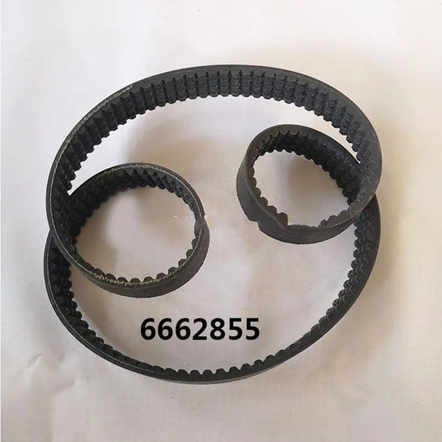 Drive Belt 6662855 for Bobcat 853 863 864 873 883 A220 A300 S220 S250 S300 T200 T250 T300-BeeSpareParts