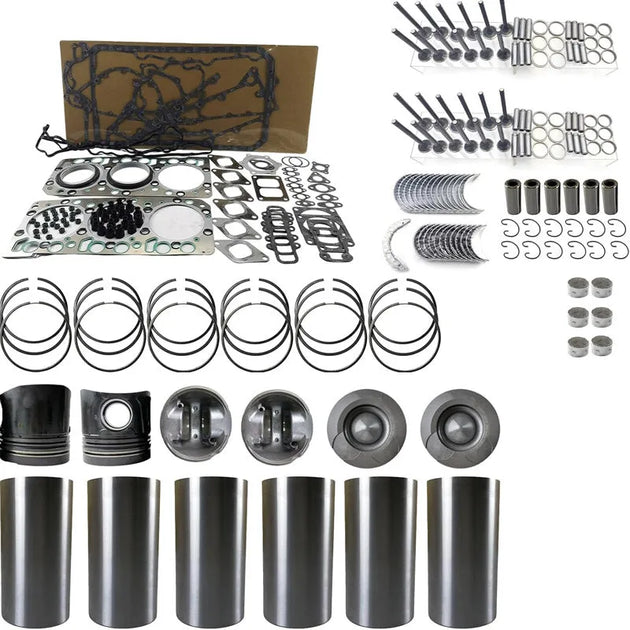 DV11 Overhaul Rebuild Kit 65.02501-0715 for Doosan DV11 DV 11 Engine DX420LC DX480LC DX520LC DX520LCA Excavator-BeeSpareParts