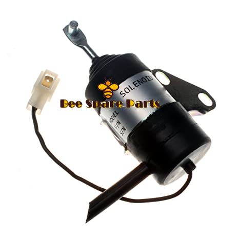 New Fuel Cutoff Solenoid Fits Kubota Tractors 052600-453 052600-4530 052600-4531