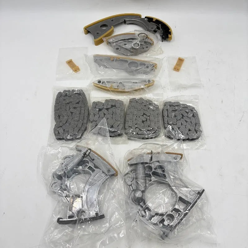 Timing Chain Rail Guide Tensioner Kit For Audi A6 A7 Q7 S4 S5 3.0 TFSI CGW CJT-BeeSpareParts