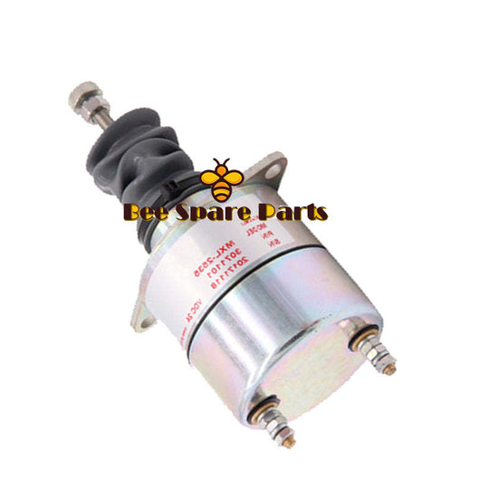 24V Fuel Shut Down Solenoid Valve SA-1637-24 307-1101 Compatible with Excavator Disel Engine Parts