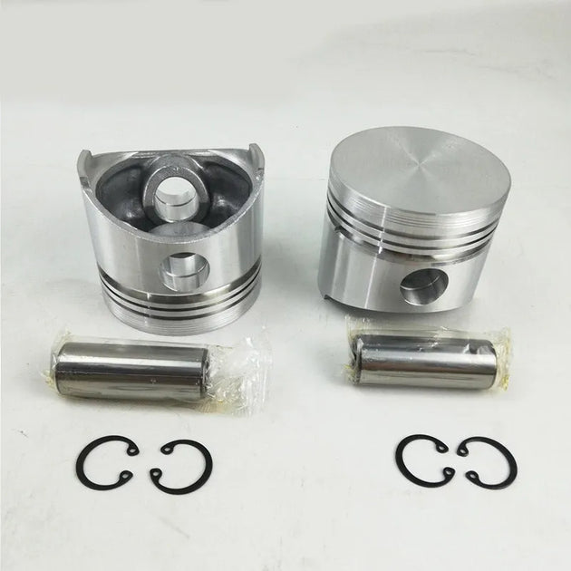 E70 D950 V1200 Piston 15532-21110 15732-21112 For Kubota AD70 B20 B1750 B2150 B7200 B8200 B9200 F2000 F2100 KH-41 KH-51 KH-61-Replacement Aftermarket Parts