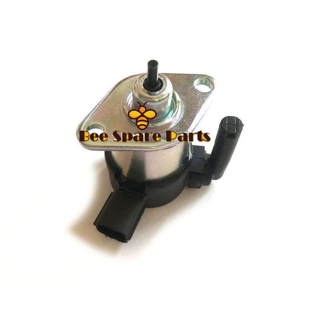 Stop Solenoid 1C010-60014 1C01060014 for Hyundai Wheel Loader HSL850-7 Excavator 33HDLL12V Stop Solenoid 1C010-60010 1C010-60014 1C010-60013 1C010-60015 for Kubota Tractor M6800 M8200 M9000-Replacement Aftermarket Parts