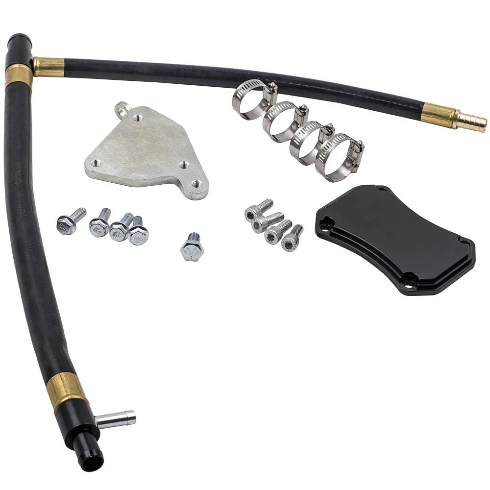 EGR Valve Cooler Kit Fit For GMC For Chevy Duramax LML 6.6L Diesel 2011-15-Replacement Aftermarket Parts