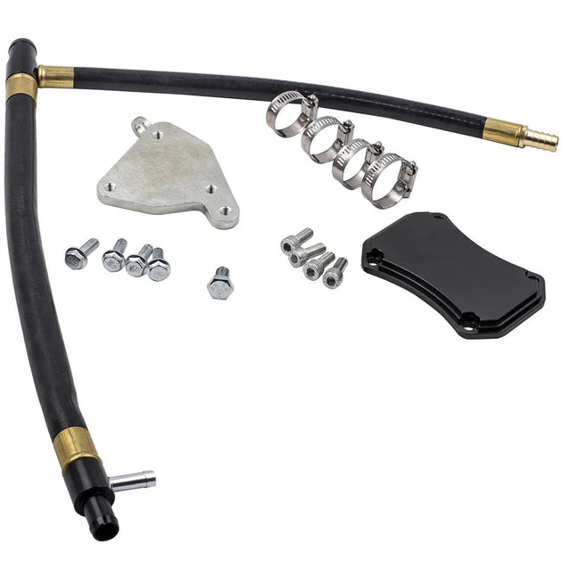 EGR Valve Cooler Kit Fit For GMC For Chevy Duramax LML 6.6L Diesel 2011-15-Replacement Aftermarket Parts