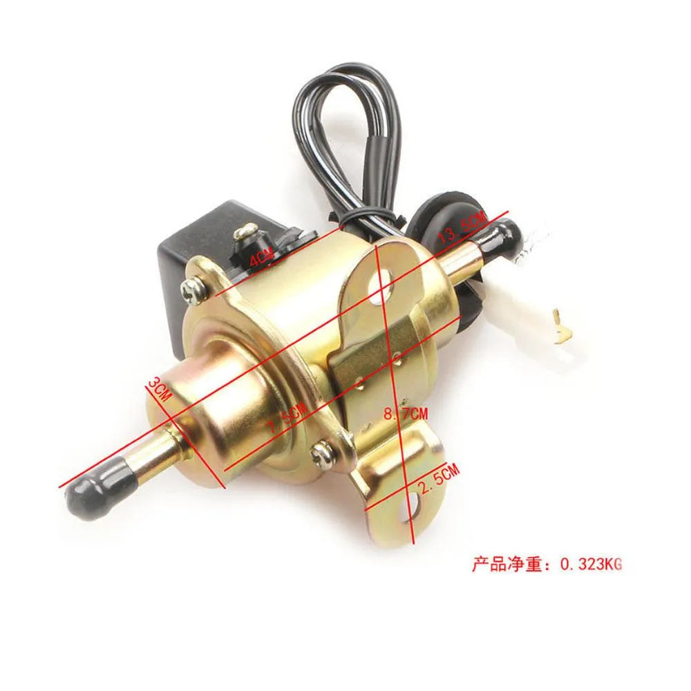 Electric Fuel Pump 12585-52030 15231-52030 68371-51210 EG601-52030 For Kubota-Replacement Aftermarket Parts