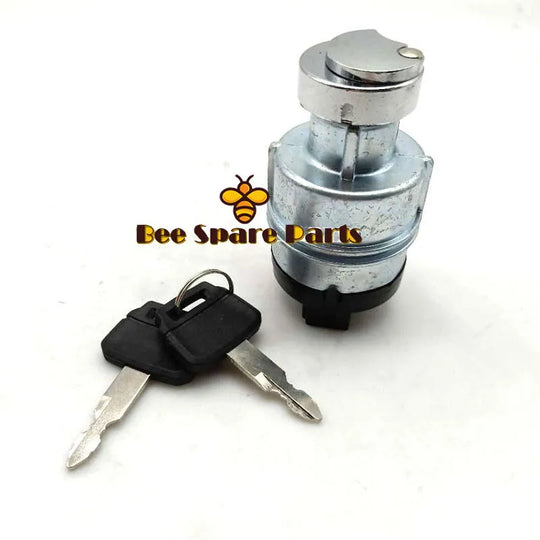 Electric Spray Ignition Switch with 2 Keys YN50S00026F1 for New Holland E175B E215B E80BMSR EH215-BeeSpareParts