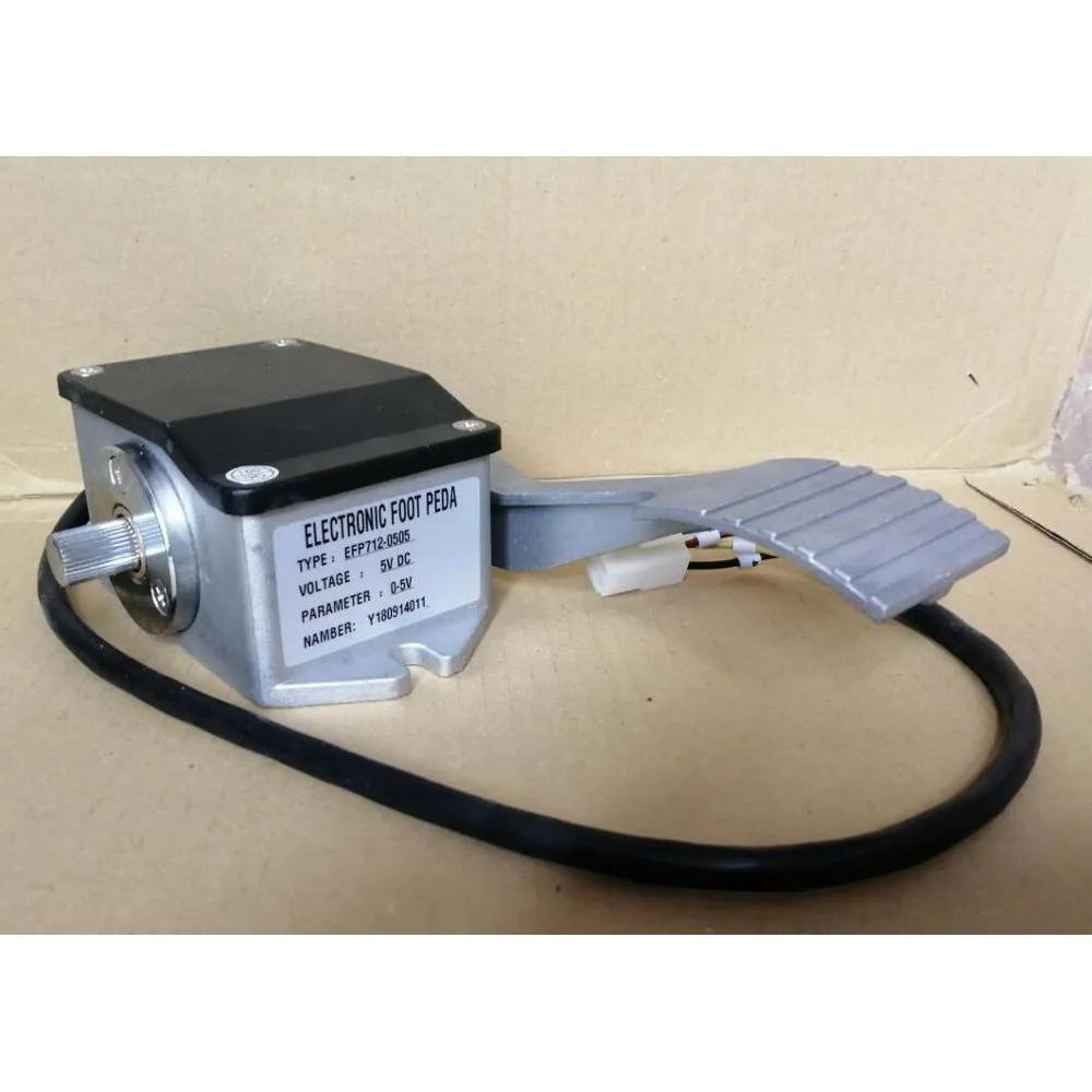 Electric Vehicle Throttle Pedal Forklift Foot Pedal Golf Cart Accelerator Pedal EV100 3.6-0 PB-6 0-5K EFP001 ET-165MCU ET-126MCU-BeeSpareParts