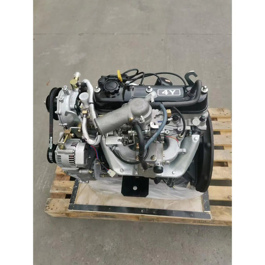 Engine 4y New Complete Engine Assembly for Hiace/Hilux Crown-Cylinder Block-BeeSpareParts