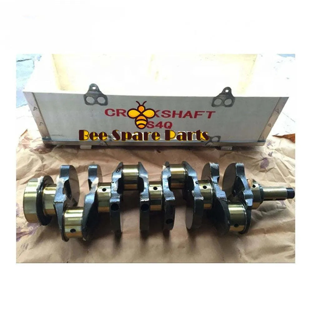 Engine Crankshaft for Mitsubishi S4Q2 Engine Forklift Excavator Skid SteerLoader-BeeSpareParts