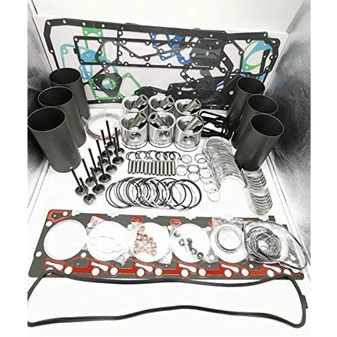 Engine D6BR Overhaul Rebuild Kit for Hyundai R200LC Excavator-Replacement Aftermarket Parts