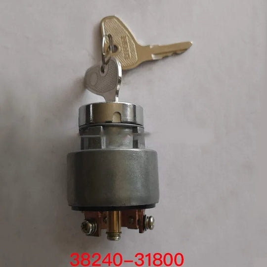 engine electric lock assembly key 38240-31800 KUBOTA SWITCH STARTER-Replacement Aftermarket Parts