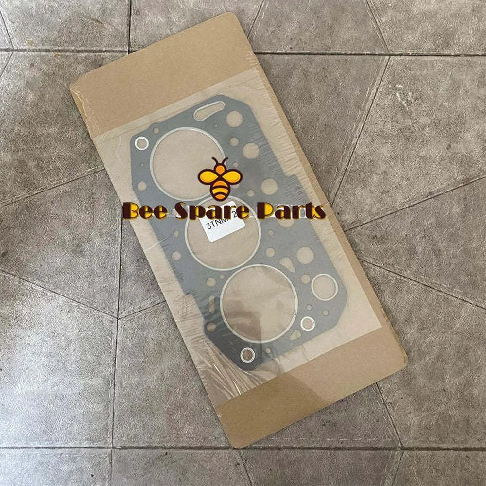 Engine Head Gasket for Yanmar 3TNM72 3TNM72-AWM Mini-Excavator Loader 119025-01332-BeeSpareParts
