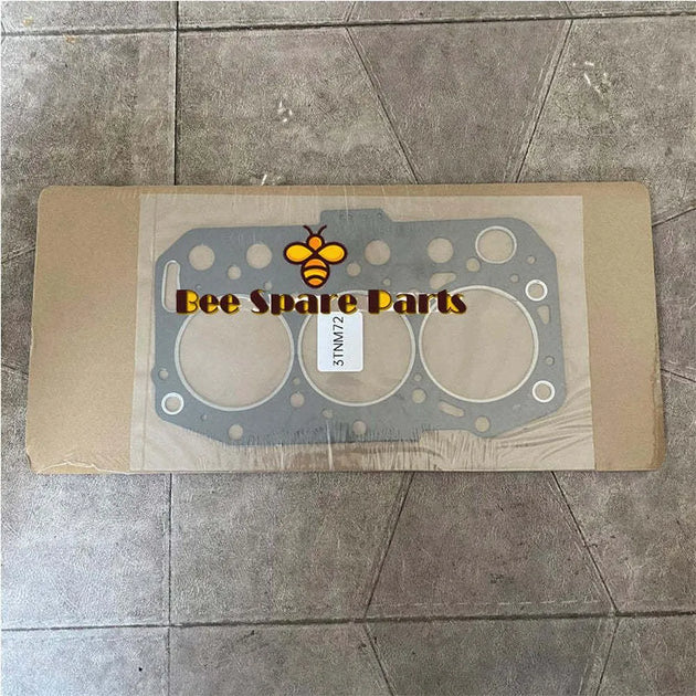 Engine Head Gasket for Yanmar 3TNM72 3TNM72-AWM Mini-Excavator Loader 119025-01332-BeeSpareParts