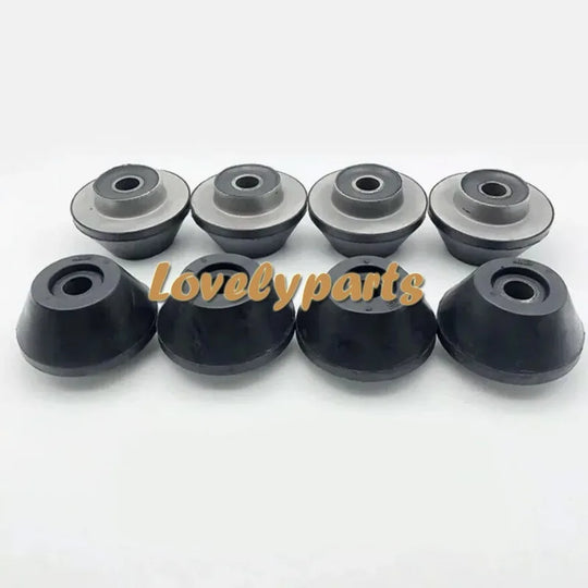 Engine Mounting Rubber Cushion Feet Bumper for Komatsu PC120-6 4D102 PC138US-BeeSpareParts