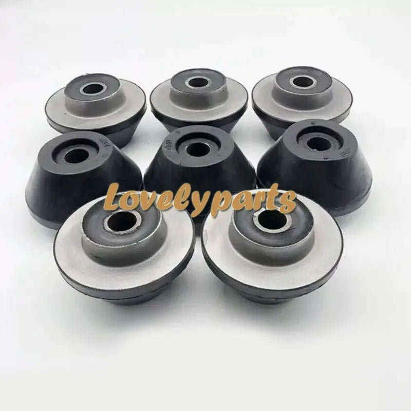 Engine Mounting Rubber Cushion Feet Bumper for Komatsu PC120-6 4D102 PC138US-BeeSpareParts