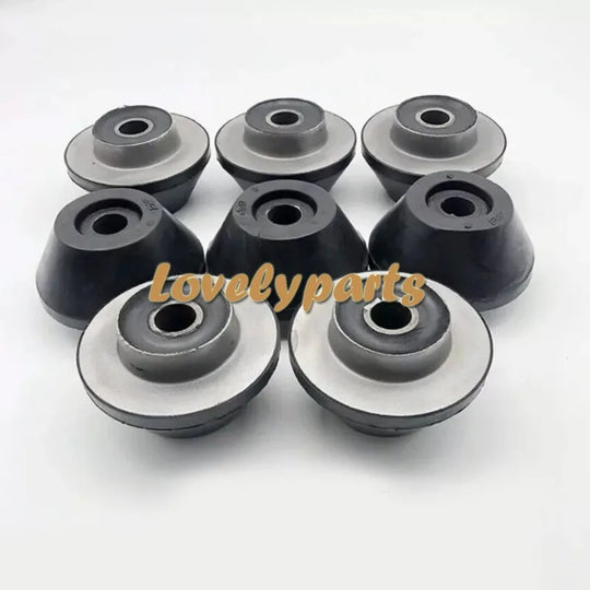 Engine Mounting Rubber Cushion Feet Bumper for Komatsu PC120-6 4D102 PC138US-BeeSpareParts