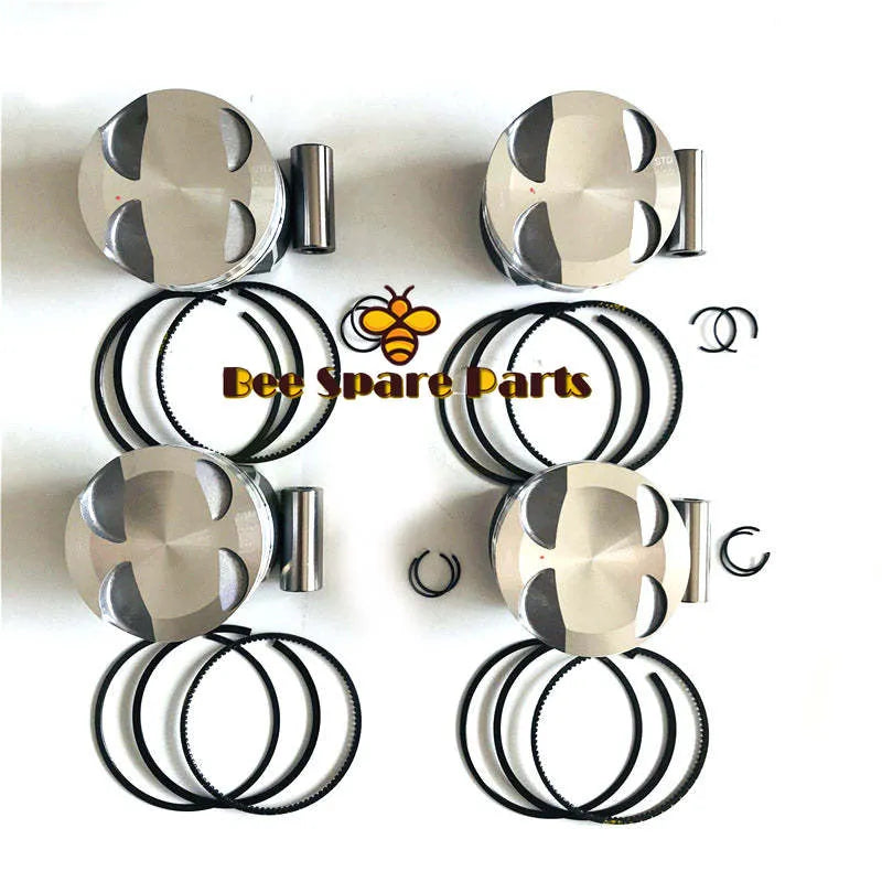 Engine N12 N16 77mm Piston & Ring Set Fits MINI R55 R56 R57 R58 Cooper Countryman Paceman 2006-2016 11257589348-BeeSpareParts