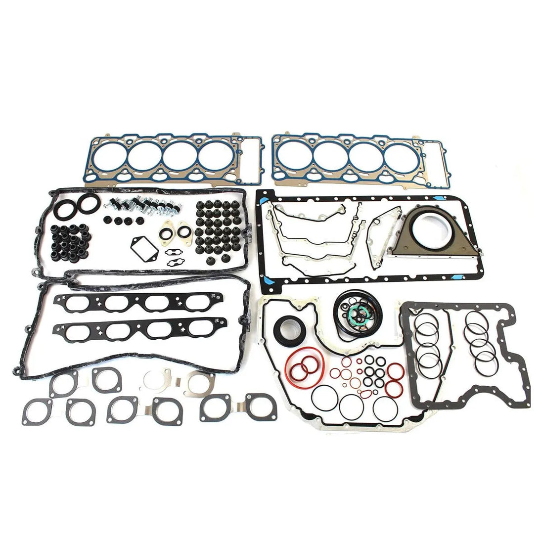 Engine Overhaul Gasket Seal Kit for BMW 750i X5 E60 E70 E63 E65 E66 N62B48 4.8L V8-BeeSpareParts