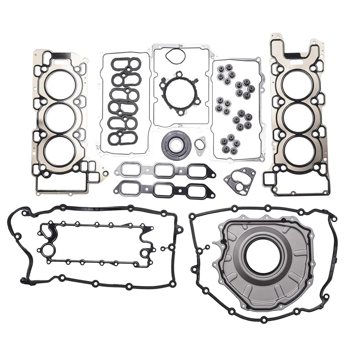 Engine Overhaul Gasket Seals Kit for Jaguar XF Land Rover Discovery 3.0 SC AJ126-Replacement Aftermarket Parts