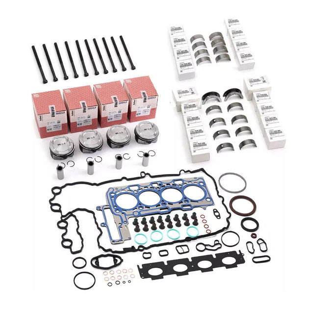 Engine Overhaul Kit Pistons Bearings Gaskets CR 11:1 for BMW 320i 420i 520i X3 Mini Cooper S F30 F48 F55 F56 B46 B48 2.0 Turbo-BeeSpareParts