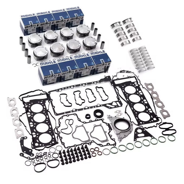 Engine Overhaul Pistons Gasket Bearings Kit for BMW X5 X6 M F85 F86 S63R 4.4T Turbo-BeeSpareParts