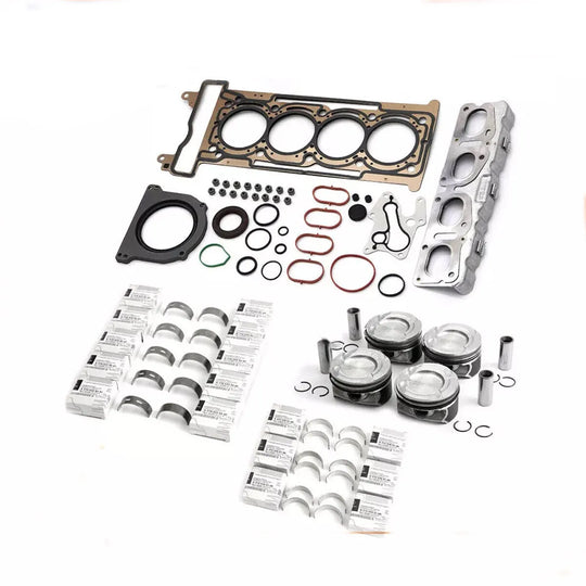 Engine Overhaul Pistons Kit Gaskets Seals Bearings for Mercedes-Benz C180 W204 W205 W213 R172 M274 1.6L Turbo 1595CC-BeeSpareParts