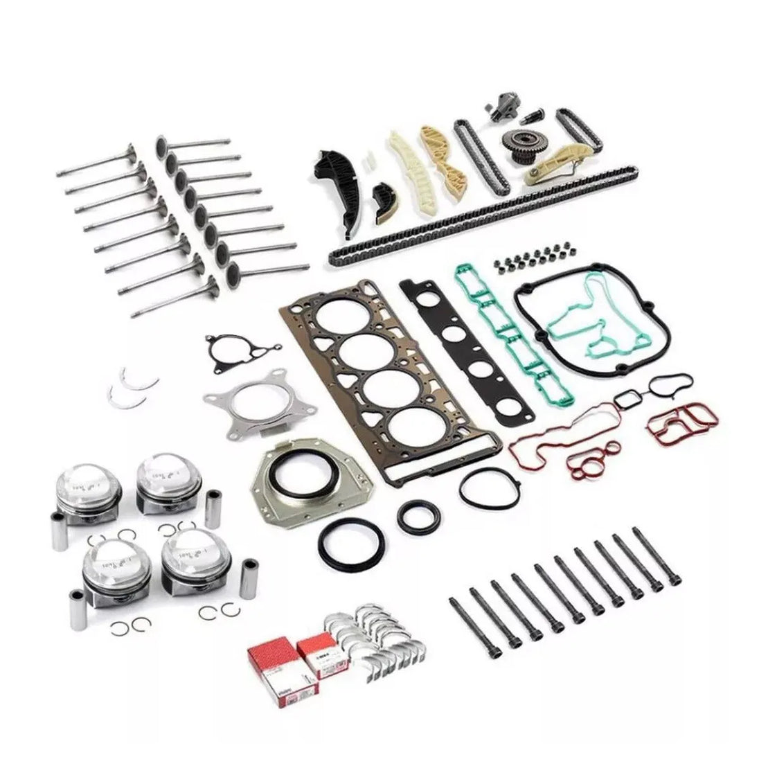 Engine Overhaul Rebuild Oversized Φ83mm / Φ21mm Kit For Audi VW 1.8 TSI CDA CDH-BeeSpareParts