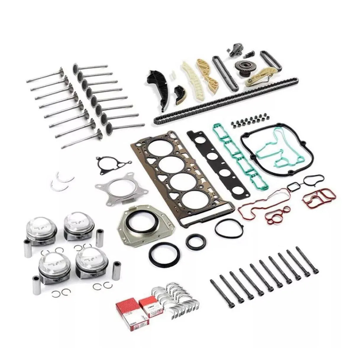 Engine Overhaul Rebuild Oversized Φ83mm / Φ21mm Kit For Audi VW 1.8 TSI CDA CDH-BeeSpareParts