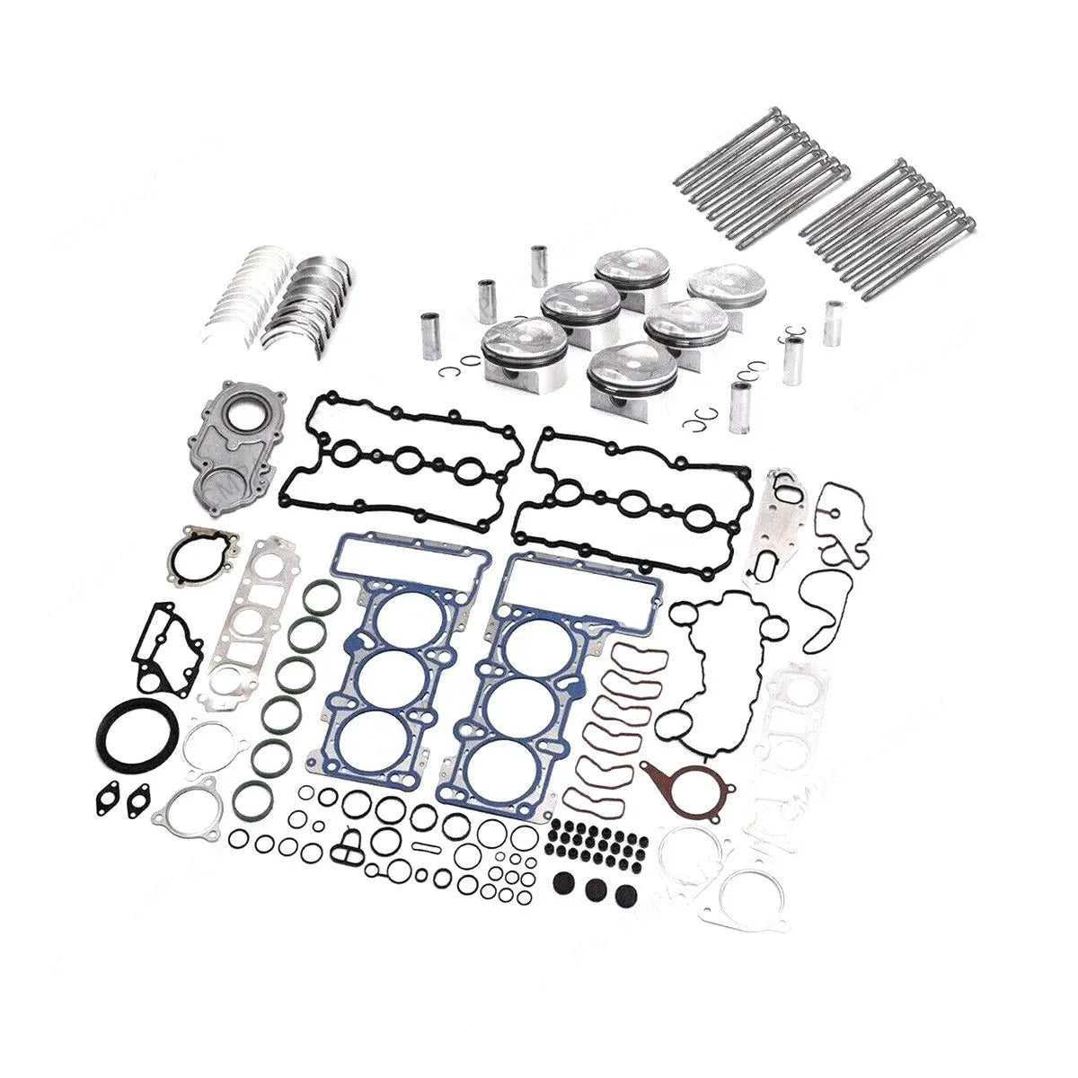 Engine Overhaul Rebuild Pistons Kit for Audi A4 A5 B8 A6 C6 Q5 3.2 FSI CALA CALB-BeeSpareParts
