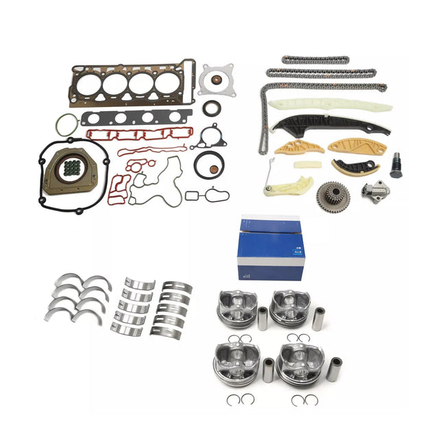 Engine Overhaul Repair Pistons Head Bolt Timing Kit for VOLKSWAGEN Passat CC Audi A4 A5 1.8 TFSI CDH CDA 21mm-BeeSpareParts