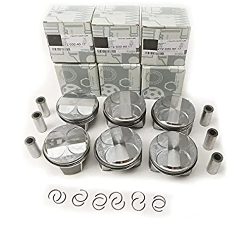 Engine Pistons & Rings Set Φ88mm Φ22mm Fit For Benz CLS320 GLE 3.0T 1029940135-BeeSpareParts