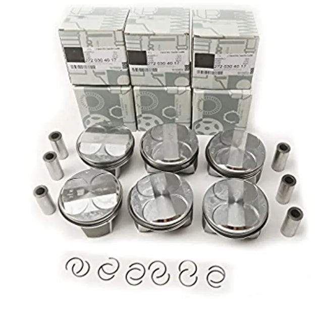 Engine Pistons & Rings Set Φ88mm Φ22mm Fit For Benz CLS320 GLE 3.0T 1029940135-BeeSpareParts
