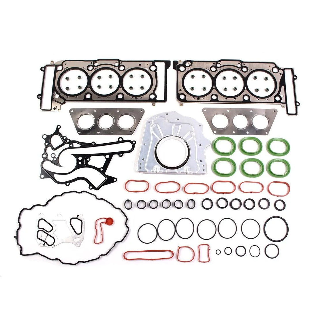 Engine Rebuild Gaskets Seals Kit for Mercedes-Benz SLK C350 E350 CGI M276 3.5L-BeeSpareParts