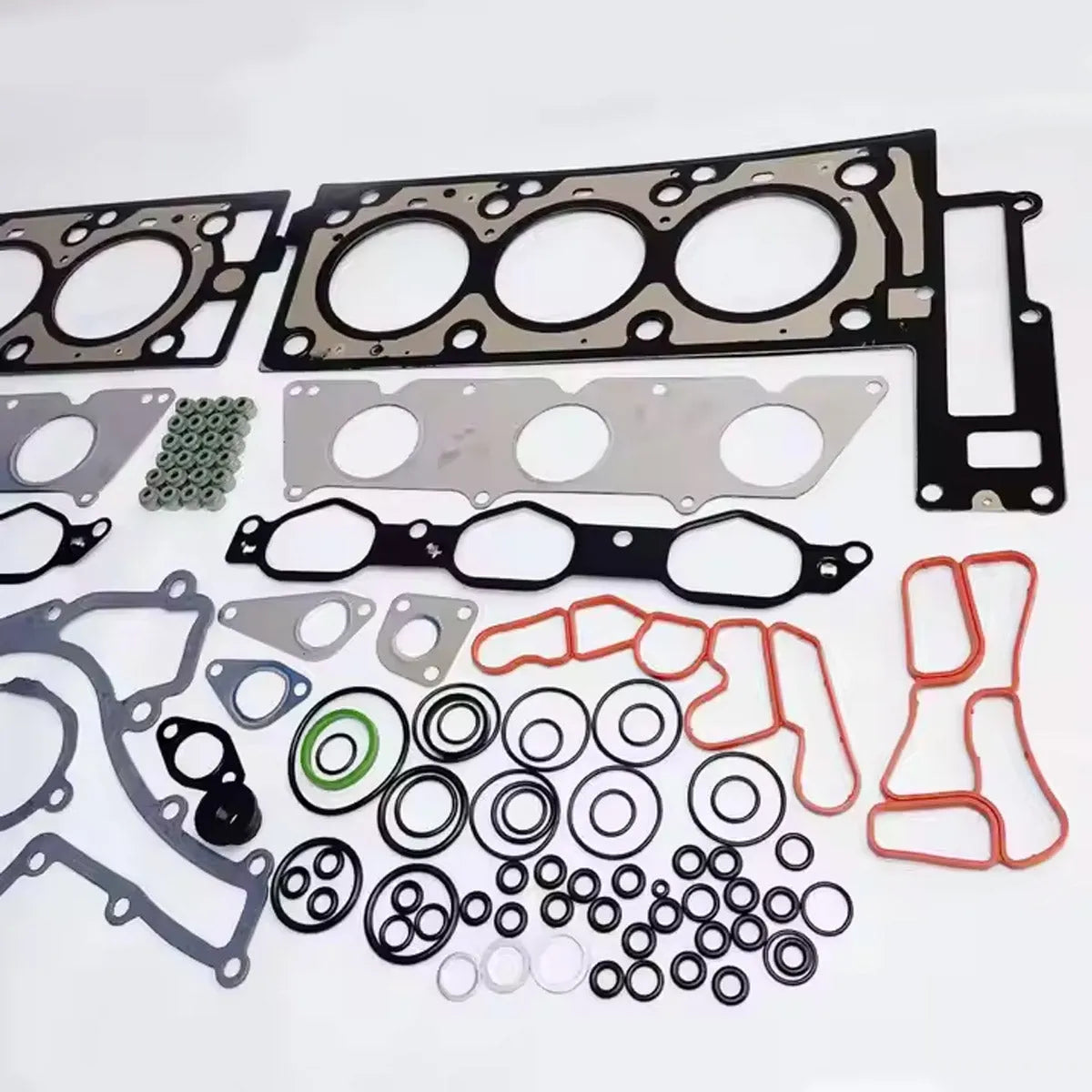 Engine Repair Overhaul Gasket Seals Kit for Mercedes-Benz C280 W204 W211 X204 M272 2.5L 3.0L Naturally Aspirated-BeeSpareParts