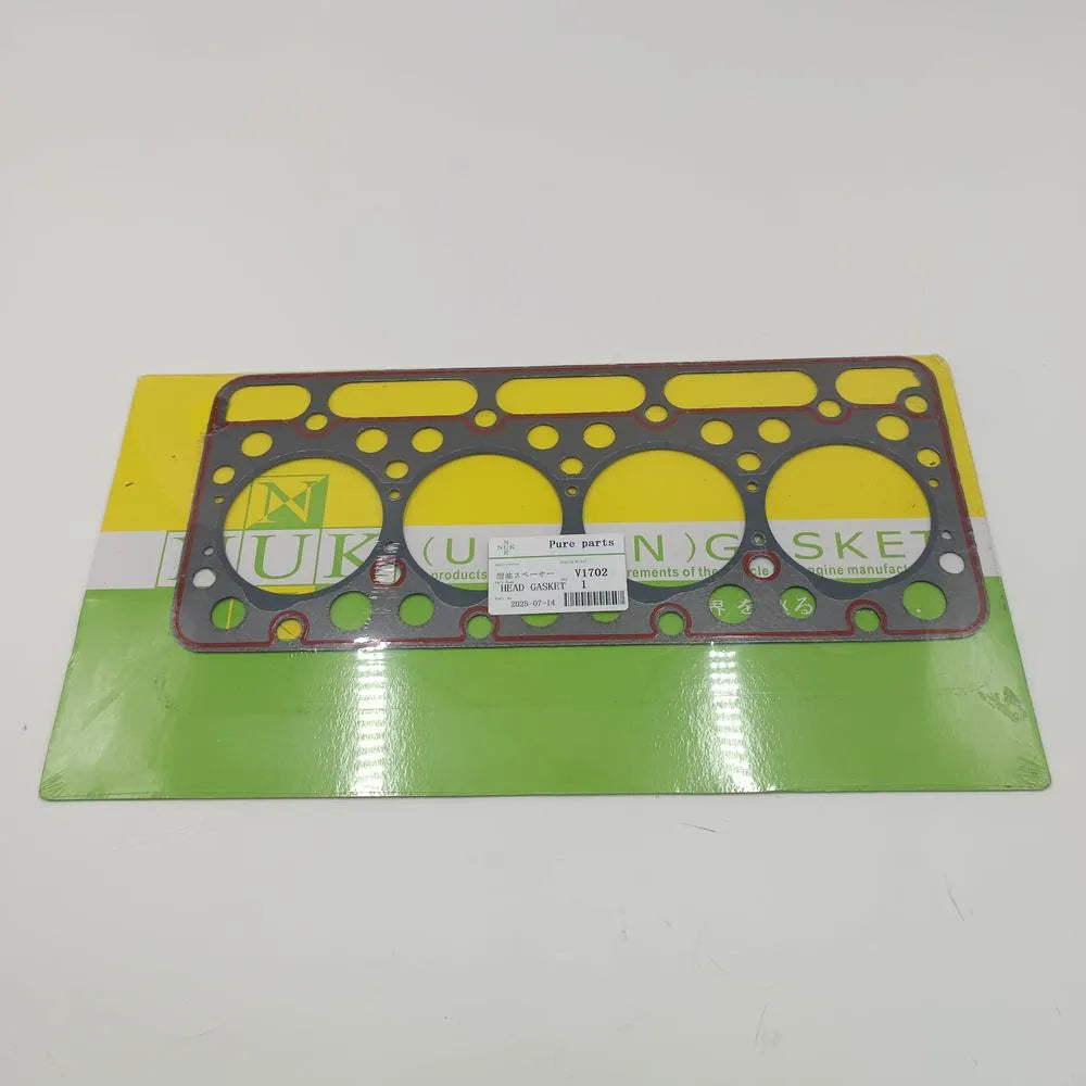 Engine V1702-DI V1702 Head Gasket 15421-03310 17356-03310 For Kubota Tractor L2850DTGST L2850DT L2850F-Replacement Aftermarket Parts