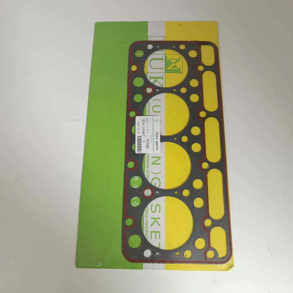 Engine V1702-DI V1702 Head Gasket 15421-03310 17356-03310 For Kubota Tractor L2850DTGST L2850DT L2850F-Replacement Aftermarket Parts