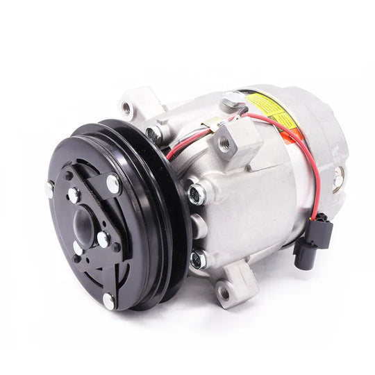 Excavator accessories R55 60-7 DH55 60 80-7 Excavator air conditioning pump Excavator air conditioner compressor-Replacement Aftermarket Parts