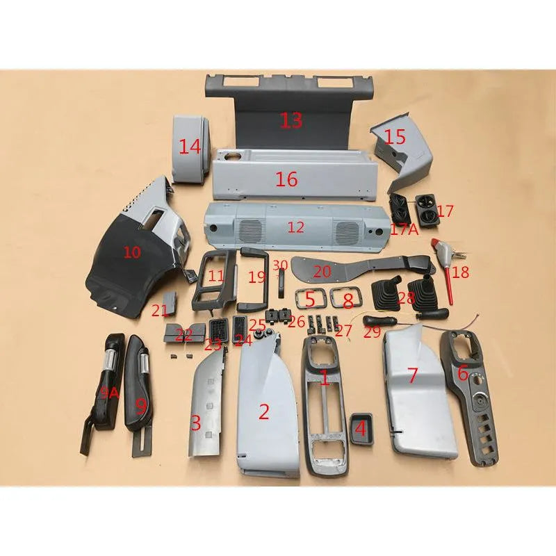 Excavator Cab Plastic Trim Panel PC130 PC160 PC200 PC240 PC270 PC360-7 Plastic Panel Interior Panel Toolbox-BeeSpareParts