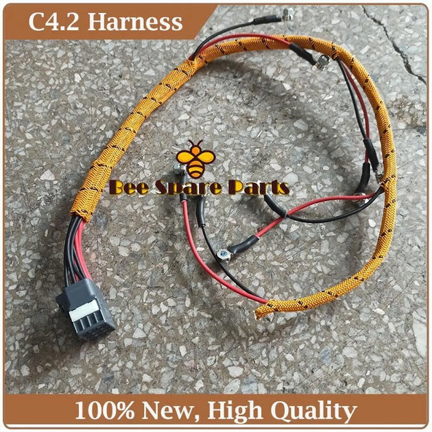 Excavator CAT 312D E312D Wiring Harness C4.2 Engine Injector Wire Harness 305-4891 3054891 For Caterpillar-Replacement Aftermarket Parts