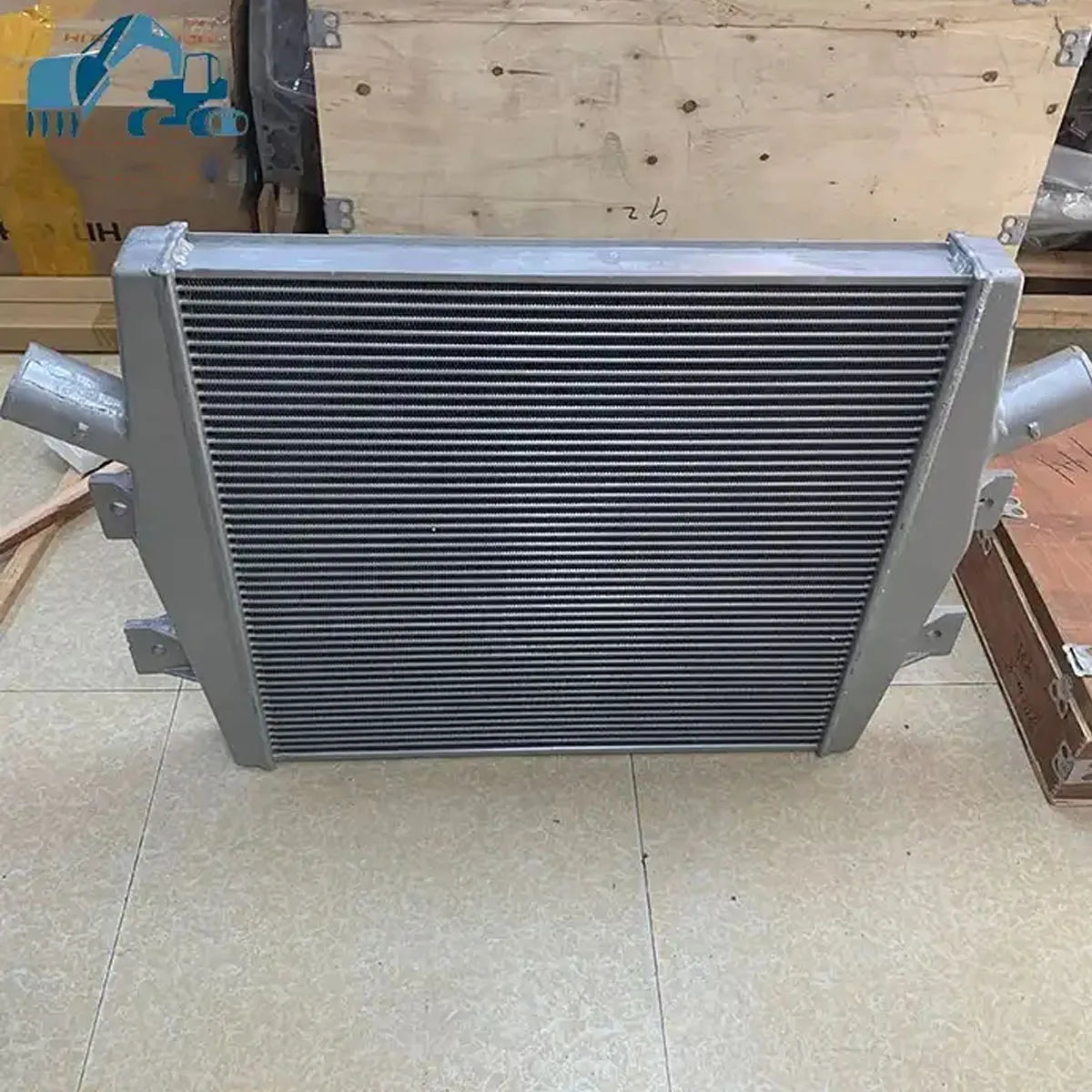 excavator parts PC450-8 PC400-8 aluminum aftercooler 6251-61-5110 after cooler-BeeSpareParts