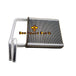 Excavator parts Air-conditioning evaporator small heating water tank heating radiator SY205 215 365 420-8-9-BeeSpareParts
