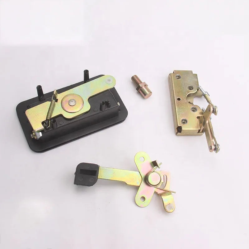 Excavator parts Door Lock Assembly Inner and Outer Handle SK50 55 60C-BeeSpareParts