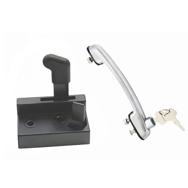 Excavator Parts Hyundai R60-7 Cab Door Lock Assembly Outer Handle Lock Block Door Lock-Replacement Aftermarket Parts
