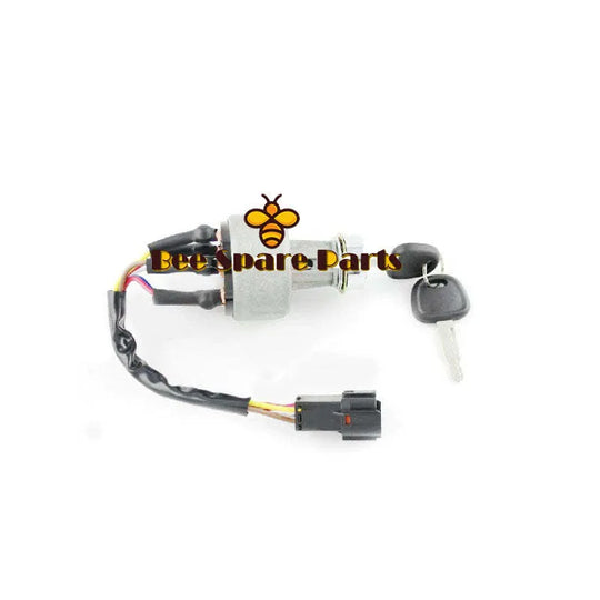 Excavators Ignition Switch 21E6-10430 21E610430 Fit For Hyundai R150-7 R215-7 R225-7-Replacement Aftermarket Parts