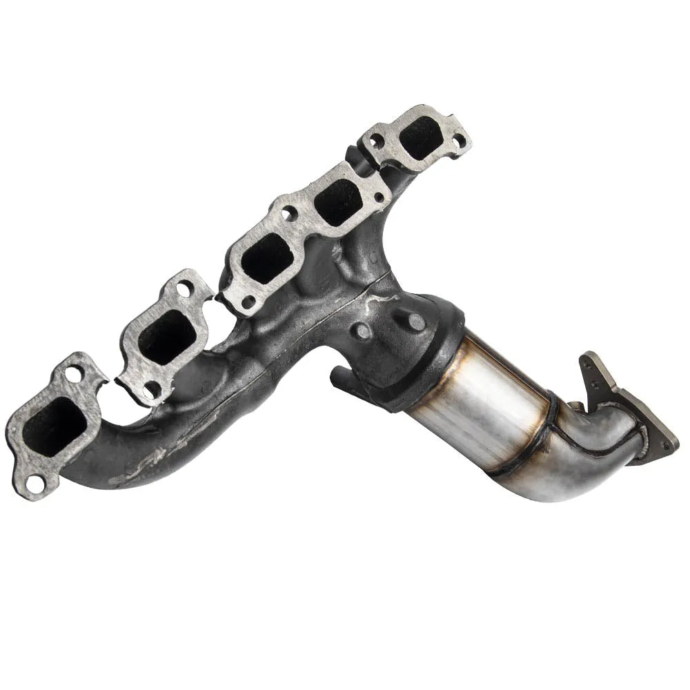 Exhaust Header Manifold W/ Catalytic Converter For Hummer H3 For Isuzu i-37 07-Replacement Aftermarket Parts