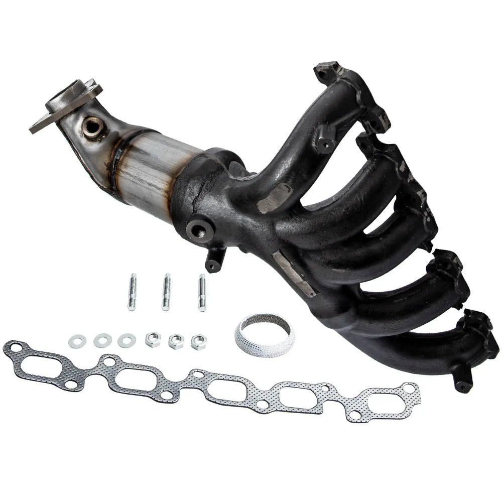 Exhaust Header Manifold W/ Catalytic Converter For Hummer H3 For Isuzu i-37 07-Replacement Aftermarket Parts