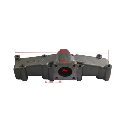 Exhaust Manifold 129900-13200 For Yanmar 4TNV94 4TNV98 Komatsu 4D94E-1 Engine-BeeSpareParts