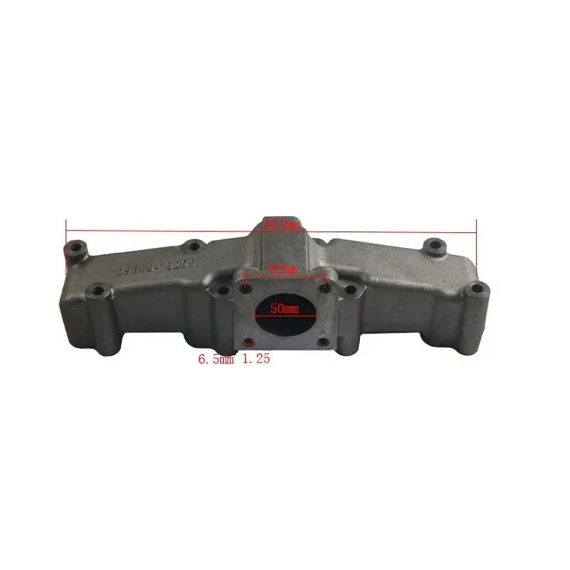 Exhaust Manifold 129900-13200 For Yanmar 4TNV94 4TNV98 Komatsu 4D94E-1 Engine-BeeSpareParts